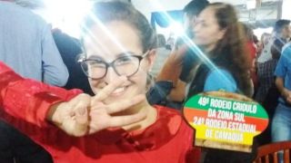 Gabriele Maciejewski é tricampeã Intérprete Solista Vocal no 24º Rodeio Estadual de Camaquã