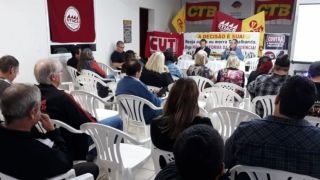 Sindicatos camaquenses realizam audiência pública e lançamento de Comitê contra reforma da Previdência